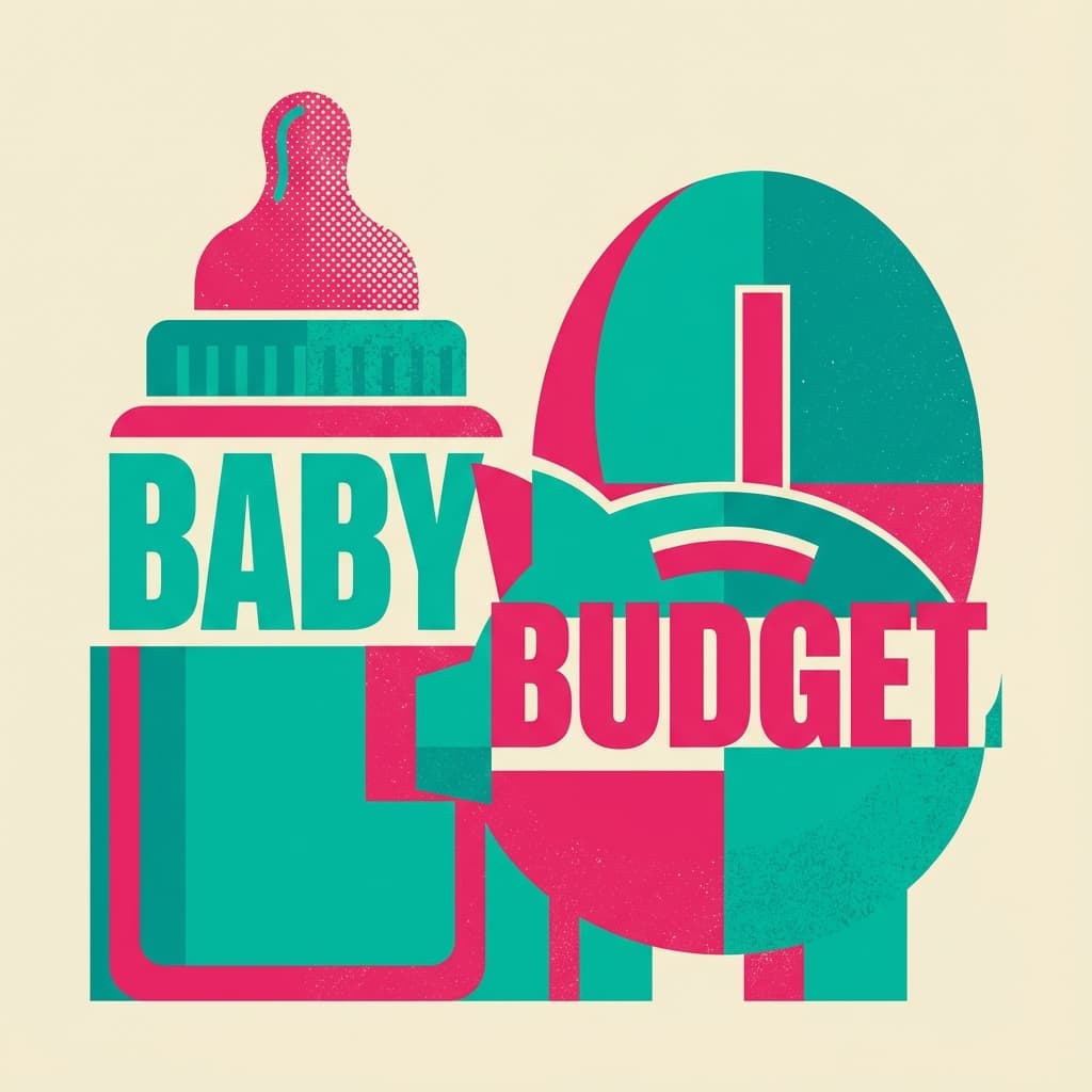 New parents budgeting for baby expenses